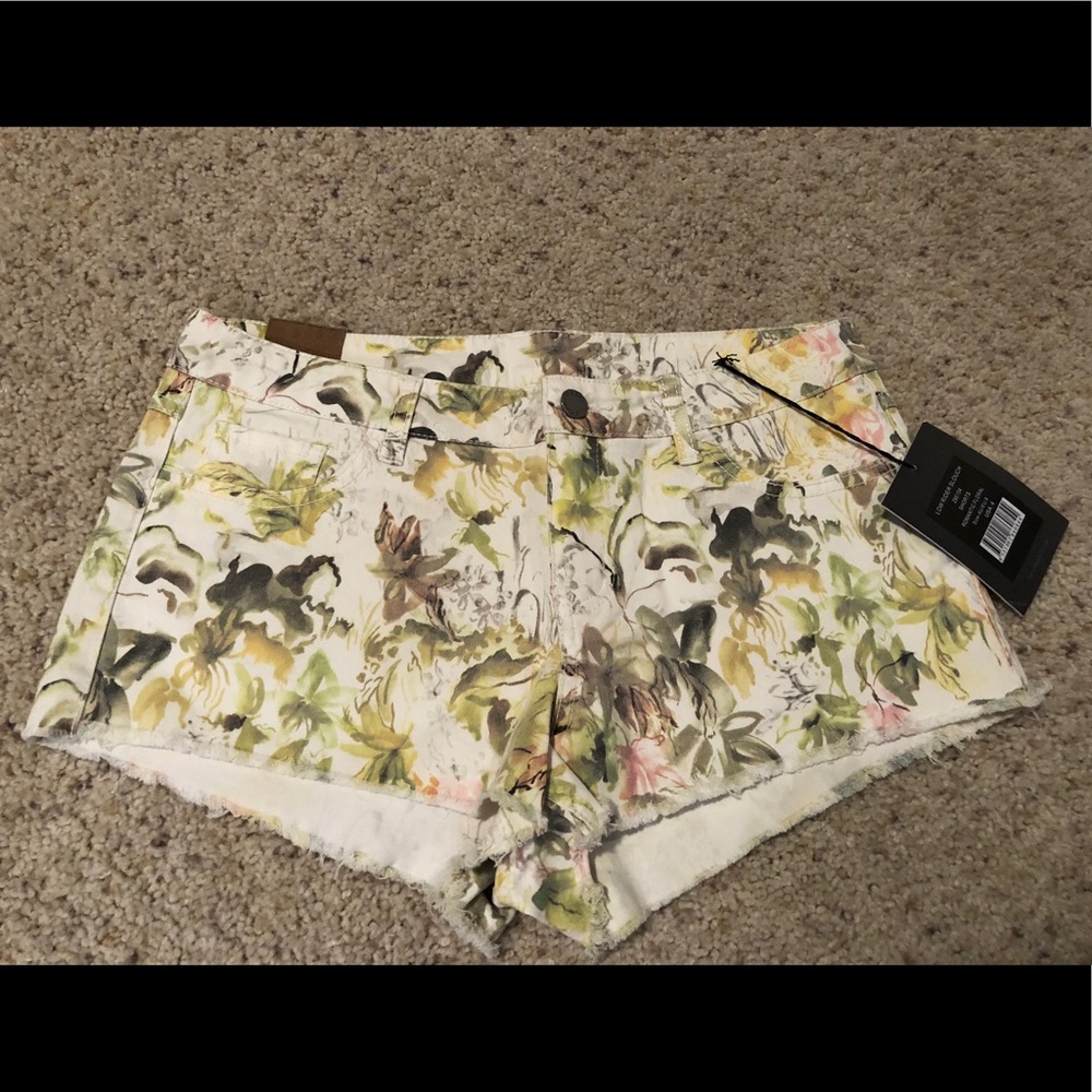Insight Low Rider Floral Shorts, Sincerely Jules